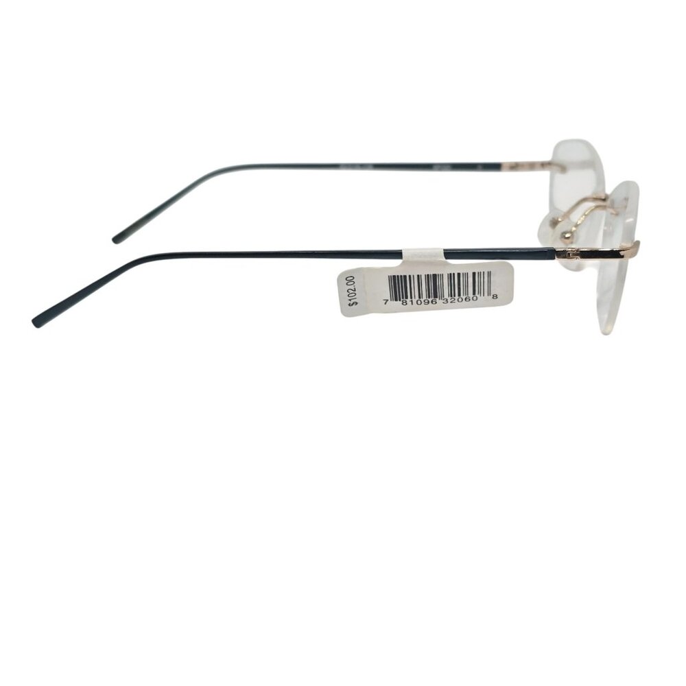 Naturally Rimless NR 371 Gold Rimless Eyeglasses Frame - Picture 9 of 9